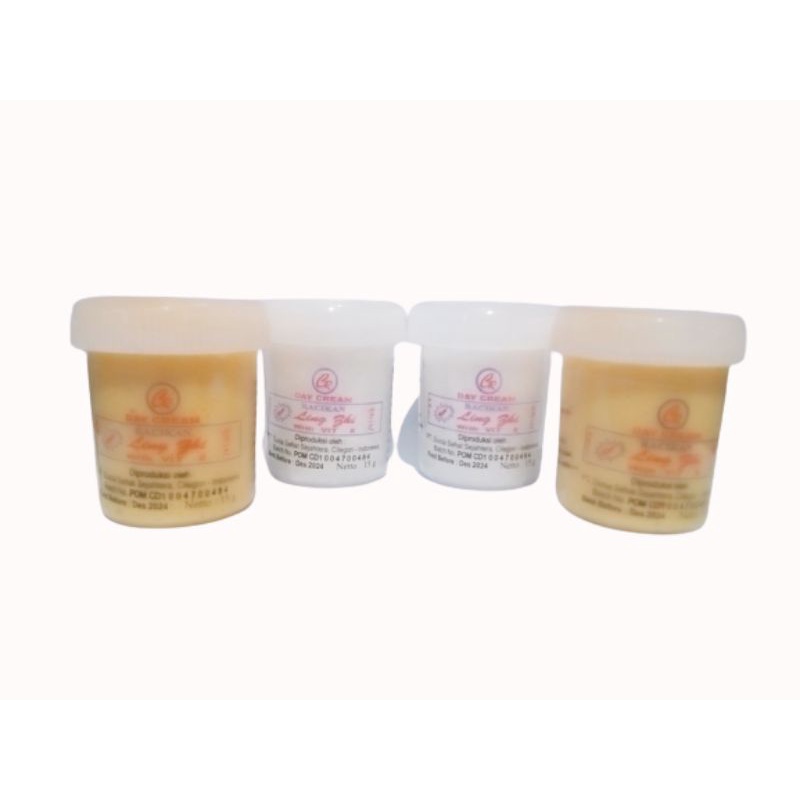 Paket cream Lingzhi 2 pasang / 4 pcs, cream siang dan cream malam original