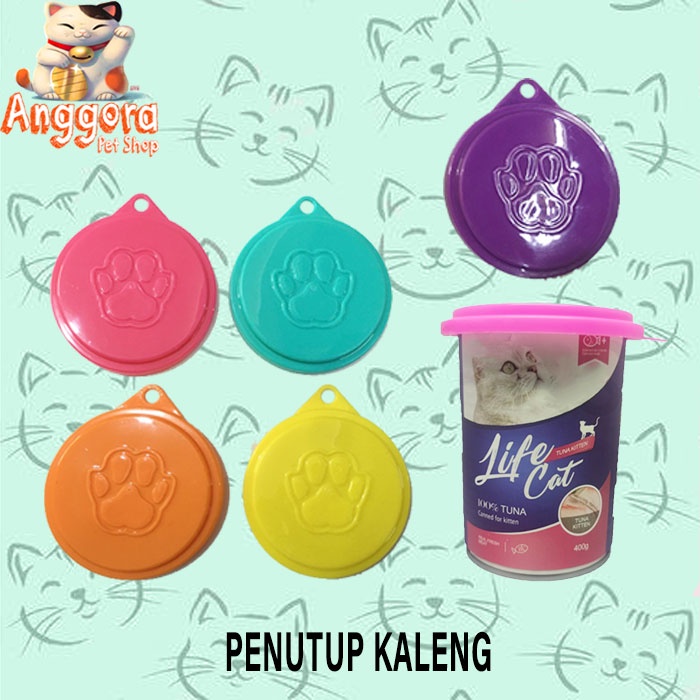 Tutup Kaleng Kucing &amp; Anjing | Penutup Kaleng Makanan Anjing &amp; Kucing