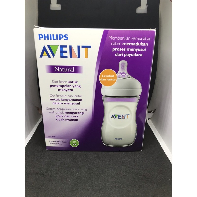 Botol Susu Avent Natural 260ml / Philips Avent Natural Bottle 2.0 260ml