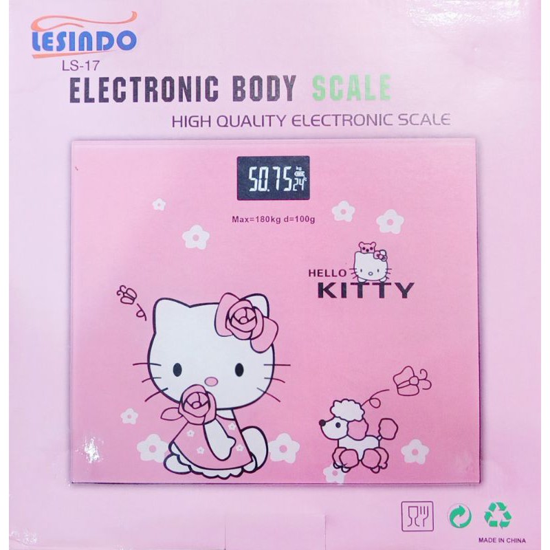 TIMBANGAN BADAN DIGITAL 180KG LESINDO