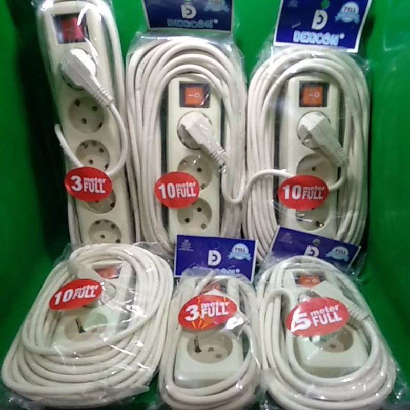 STOP KONTAK KABEL DEXICON 1.5M~2L