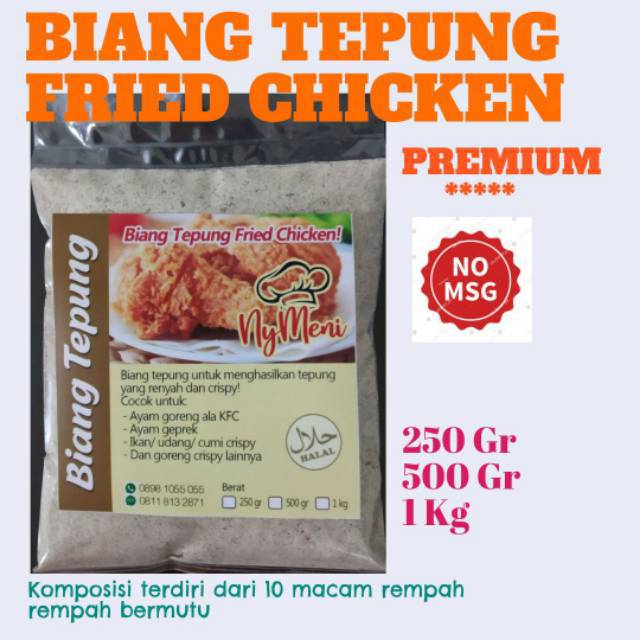 

BIANG TEPUNG FRIED CHICKEN