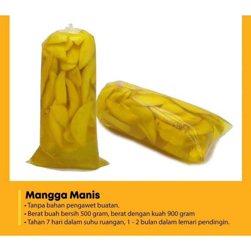 

manisan mangga manis/pedas