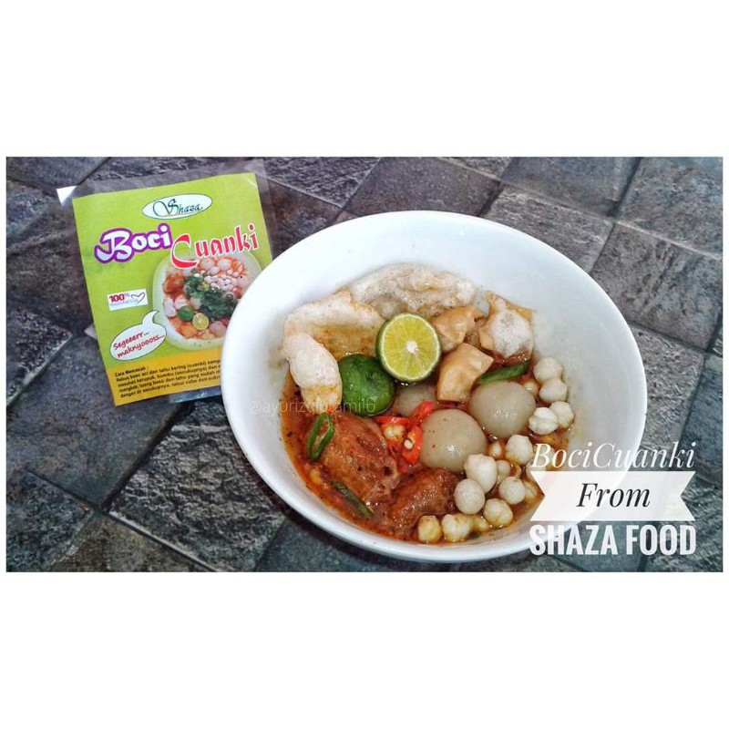 

Boci Cuanki Shaza Baso Bakso Aci Frozen