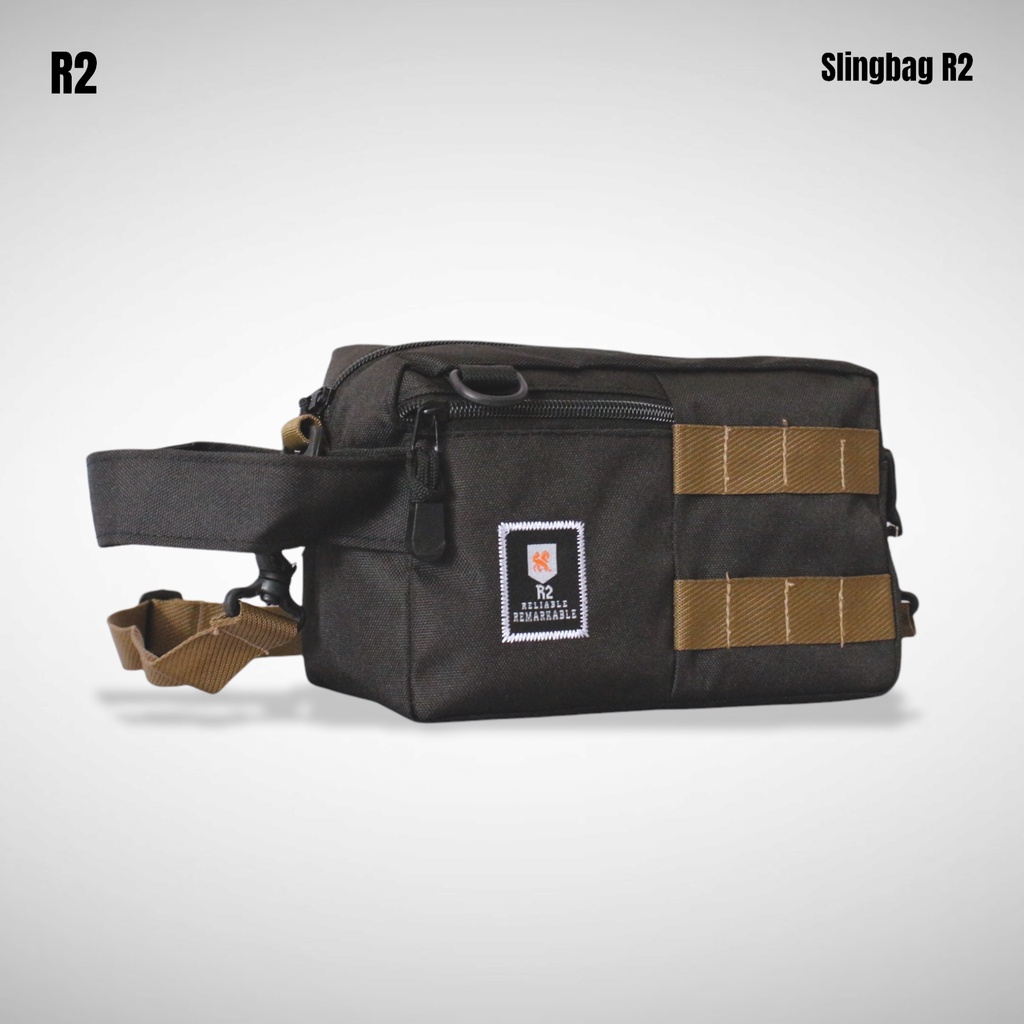 Tas Selempang Pria dan Wanita - Slingbag Casual Trendy - Handbag Selempang Pouchbag Casual R2 Elbrus