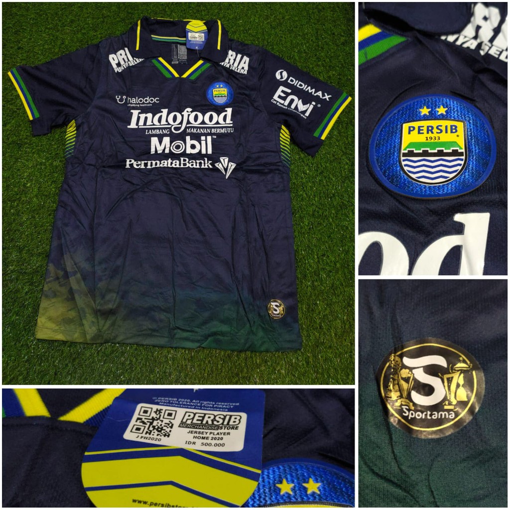 JERSEY BOLA PERSIB BANDUNG 3RD LIGA 1 2020 GRADE ORI