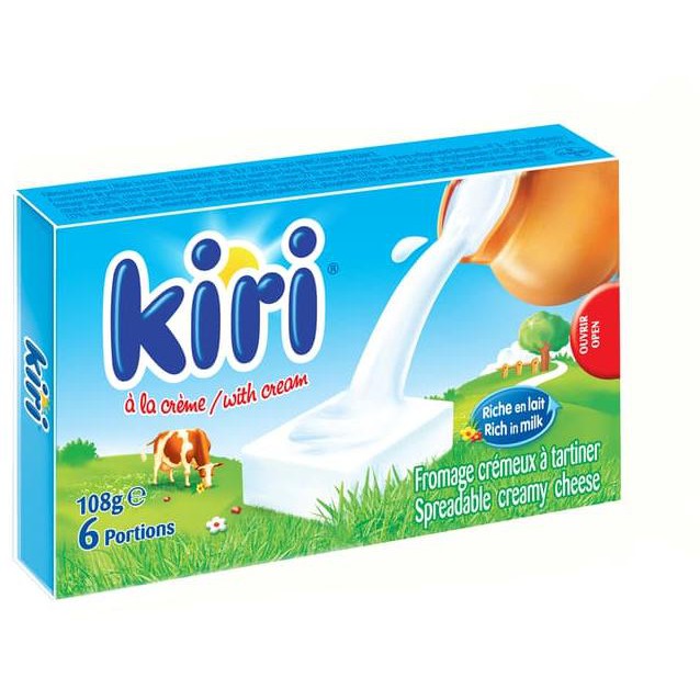 

redy stok Kiri Cream Cheese Portion 108gr (PENGIRIMAN HANYA GOJEK ATAU JNE YES)!