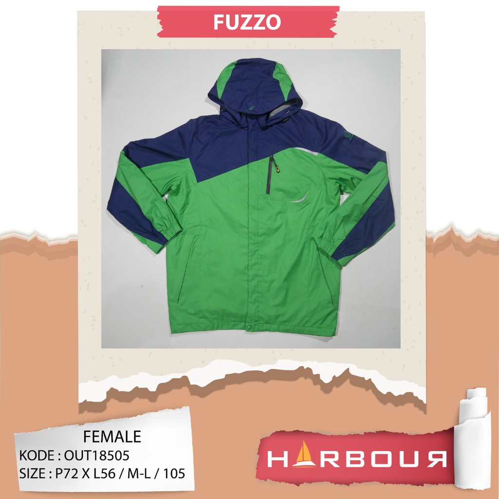 FUZZO Jaket Gunung Outdoor Second Original Waterproof Windproof OUT18505