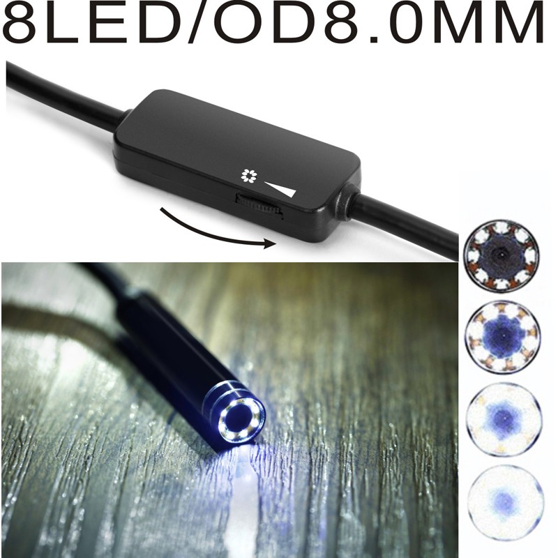 WiFi Endoscope Waterproof Camera 720p - 3M