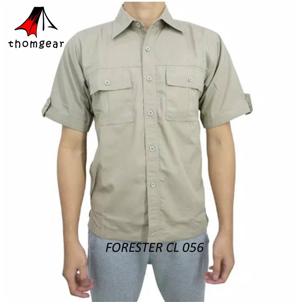 Thomgear Kemeja Pdl Linen Ripstop Forester Cl 056 Kemeja Outdoor Thomgear