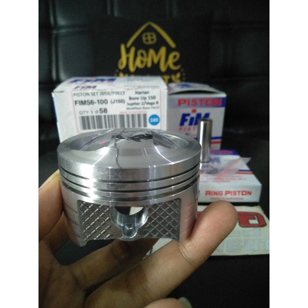 piston fim Jupiter bore up 130cc 57 57,5 58 58,5 59 pen13 fim56 Jupiter z xb