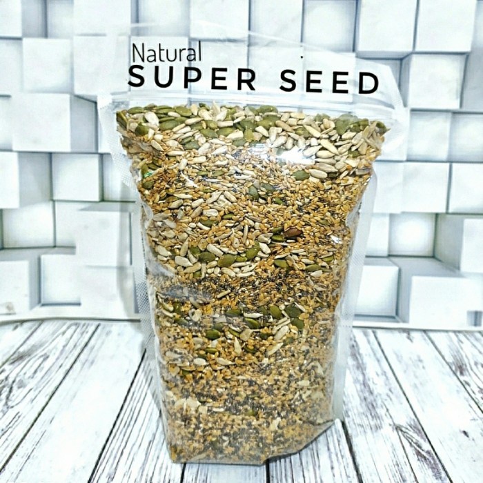 

Vs201Vv Super Seed 500Gr (Pumpkin Seed, Flaxseed, Sunflower Seed, Chia Seed) Dscscv