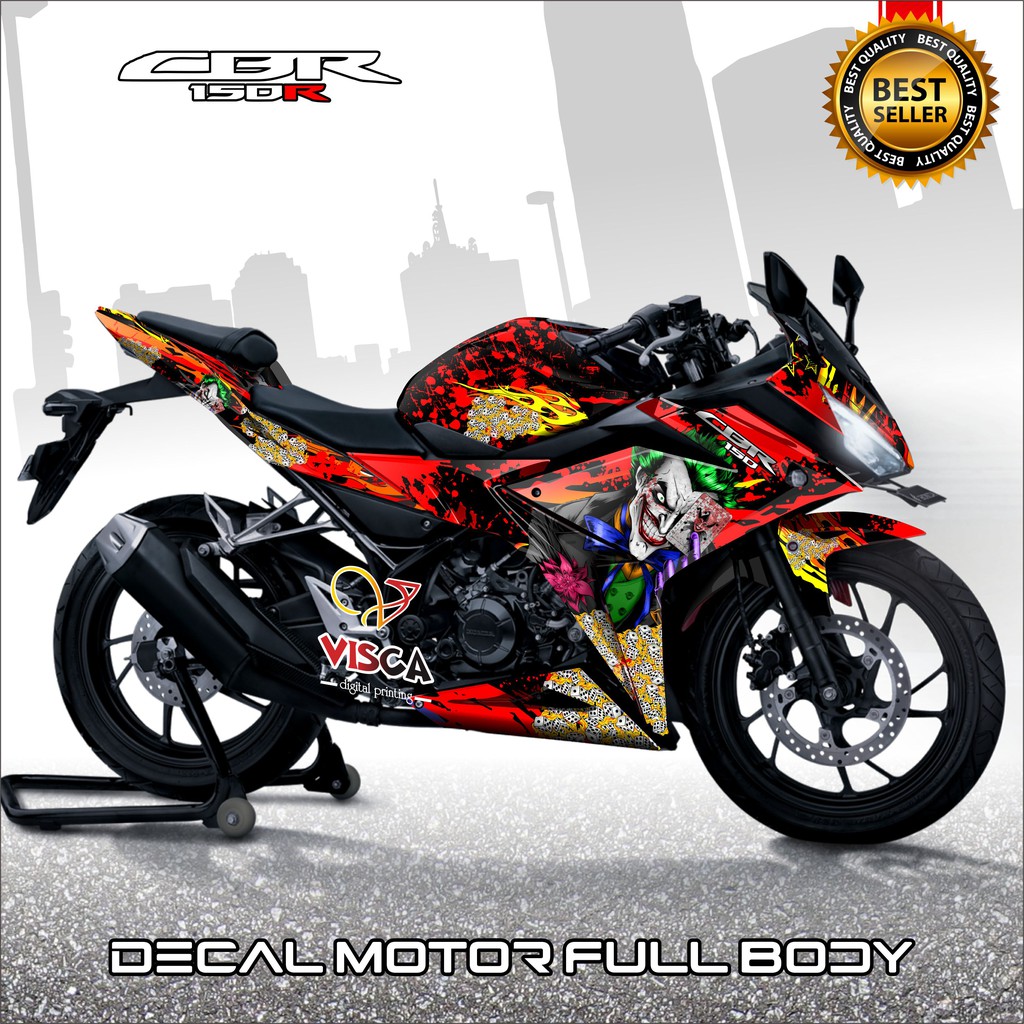 Decal Cbr 150r Facelift Full Body Decal Cbr 150r Full Body Stiker Cbr150r Full Body Joker