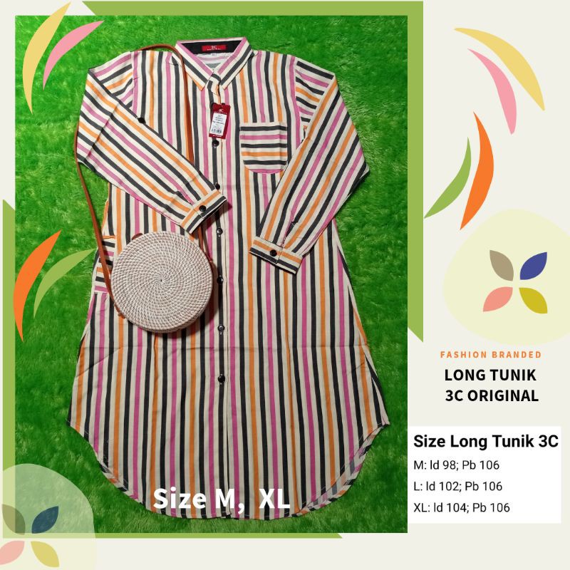 Long Tunik 3Coins Original