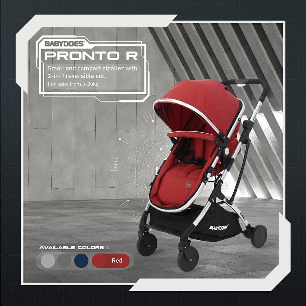 stroller babydoes pronto R CH-TR- 2222 SN kereta dorong bayi baby does pronto R