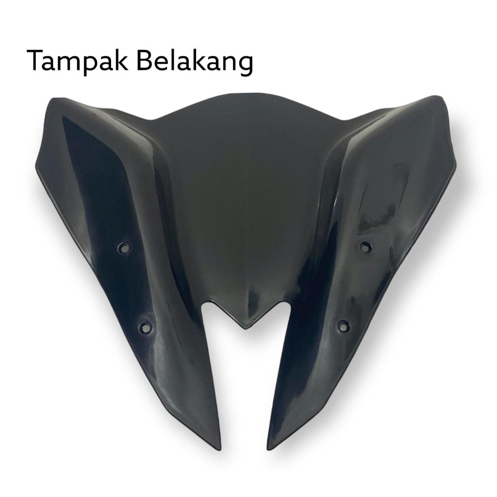 VISOR AEROX SERIES FULL HITAM KILAT MODEL TRANSFORMER BATMAN WINSHIELD WINSIL FULL BLACK BAHAN