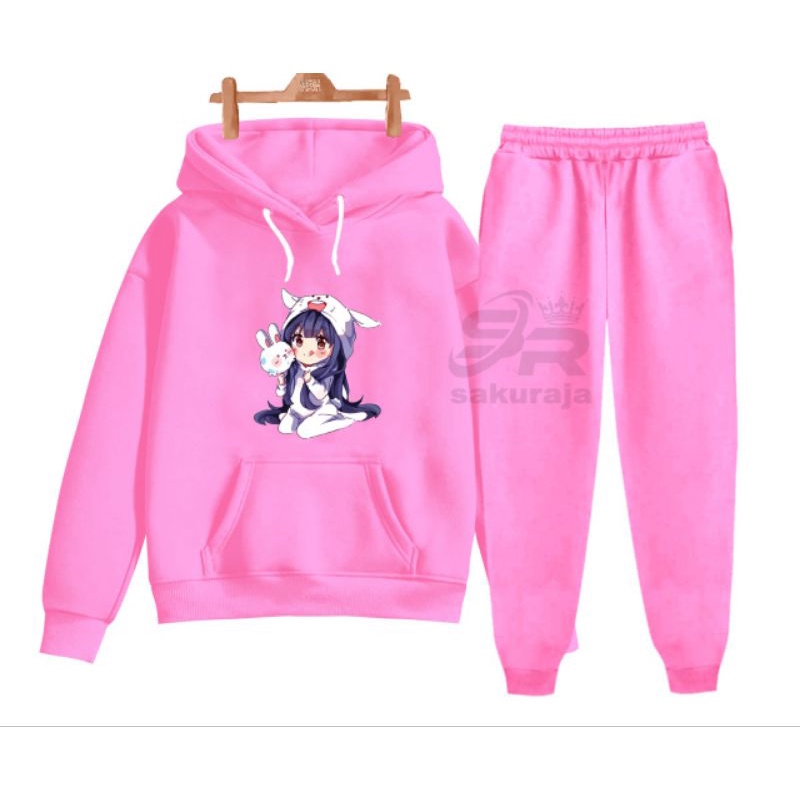 setelan hoodie anak model kekinian umur 3-17 tahun bisa COD