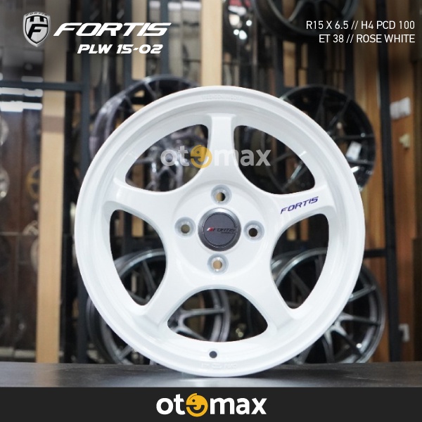 Velg Mobil Fortis PLW-02 Ring 15 PCD 100 Rose White
