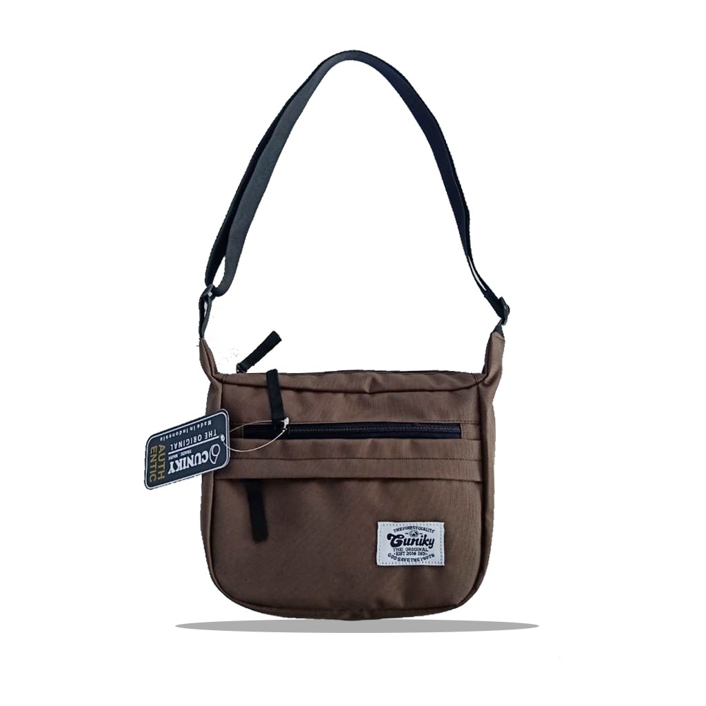 HSTR Tas Selempang Slempang Shoulder Bag Slingbag Masuk Buku Tulis Kecil kualitas Distro harga Murah Pria Wanita cowok cewek Unisex | Tas Sekolah S13