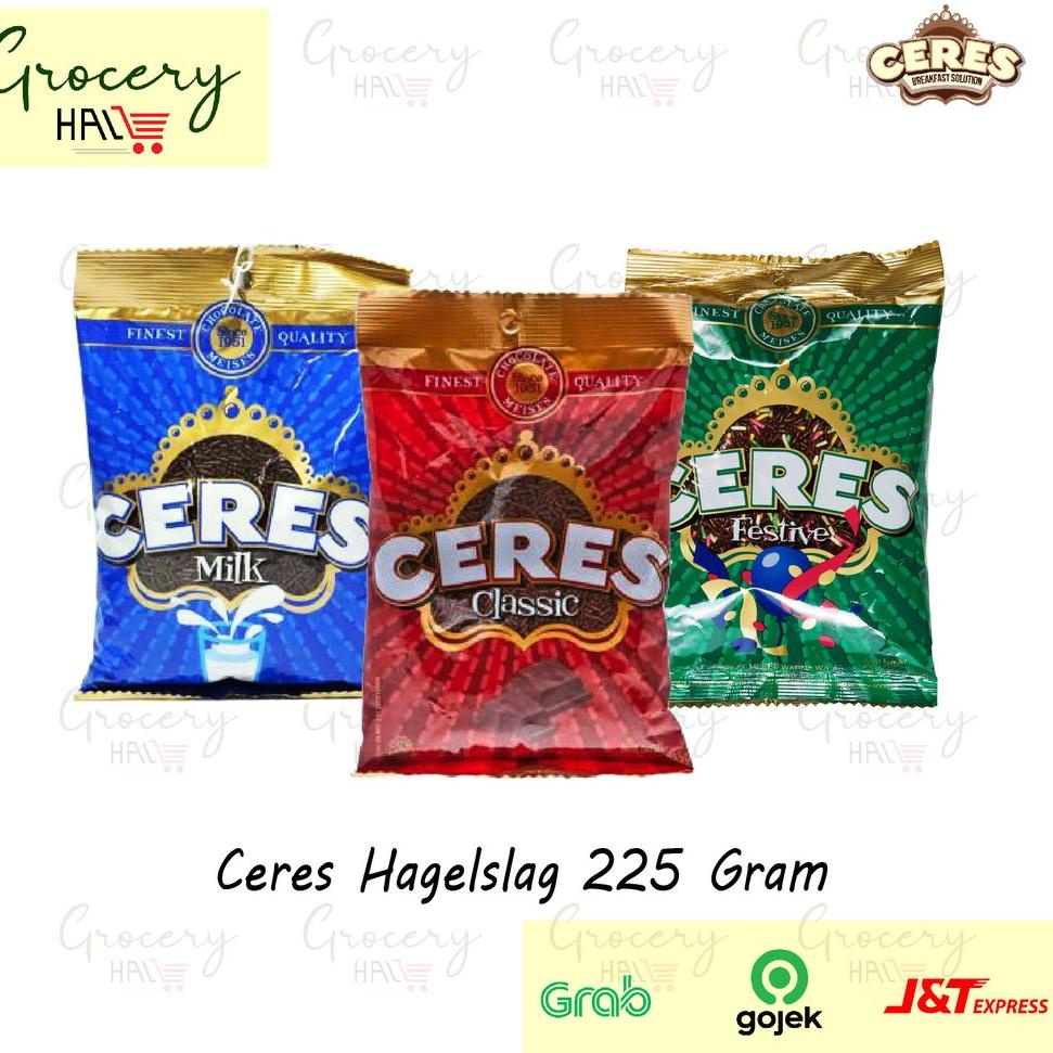 

[KODE 6ZJKS] CERES MESES CHOCOLATE 200 GR - CERES HAGELSLAG [ CLASSIC / MILK / FESTIVE ]
