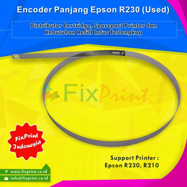 Encoder Panjang Epson R230 R230x R210 R350  Encoder Strip R230 R230x R210 R350 CABUTAN