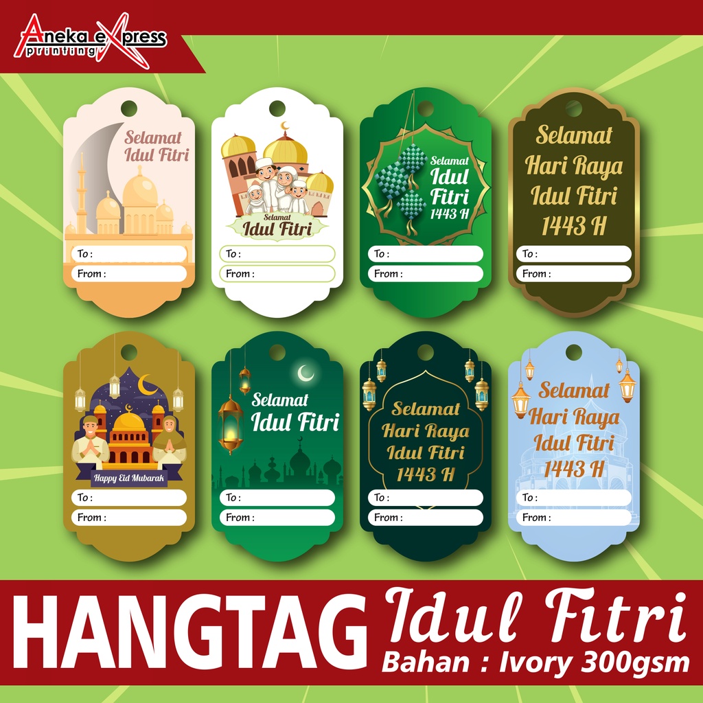 

Hangtag | Hangtag Murah | Hangtag Lebaran Idul Fitri | Gift Tag | Kartu Ucapan | Hampers | Kado | Souvenir