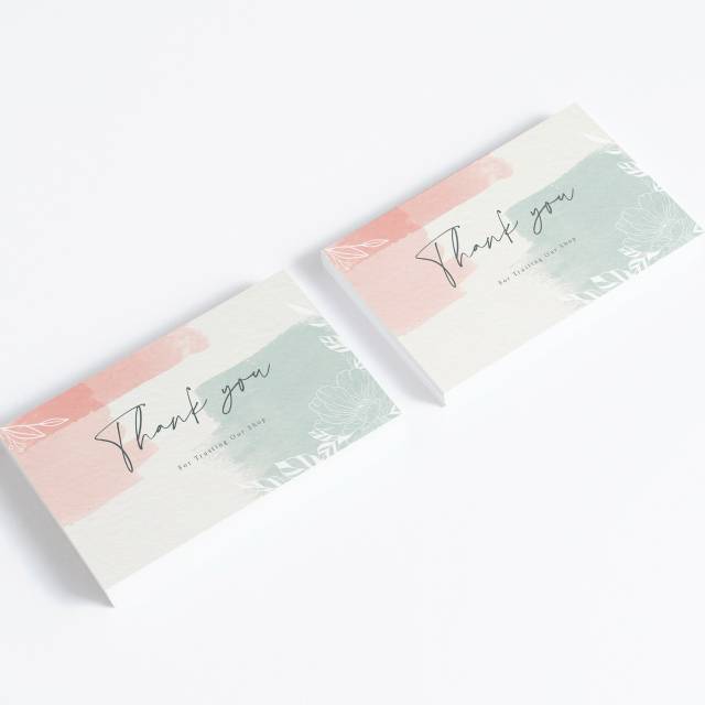 

Thank You Card / Thanks Card / Kartu Ucapan