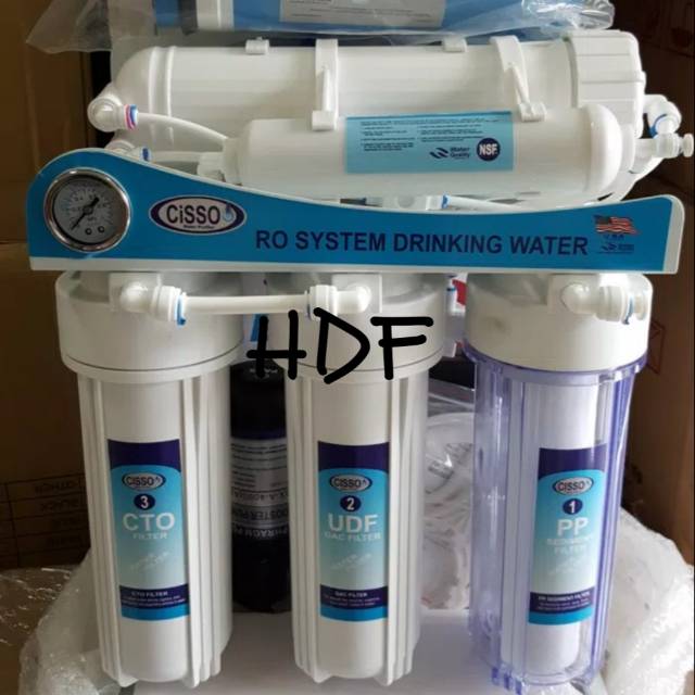 Mesin Reverse Osmosis RO 500gpd 5 Stages Cisso