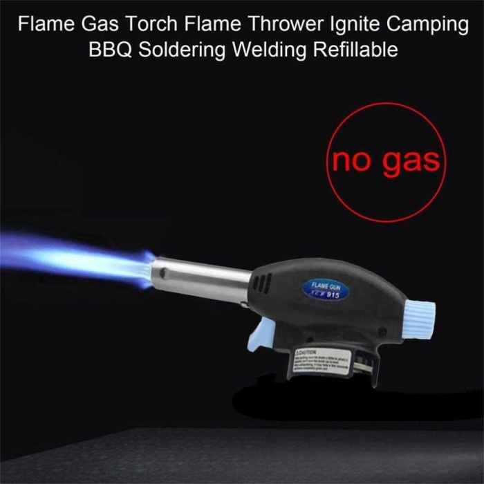 Kepala Gas Non Inverter Firetric Portable Torch Butane Flame Gun