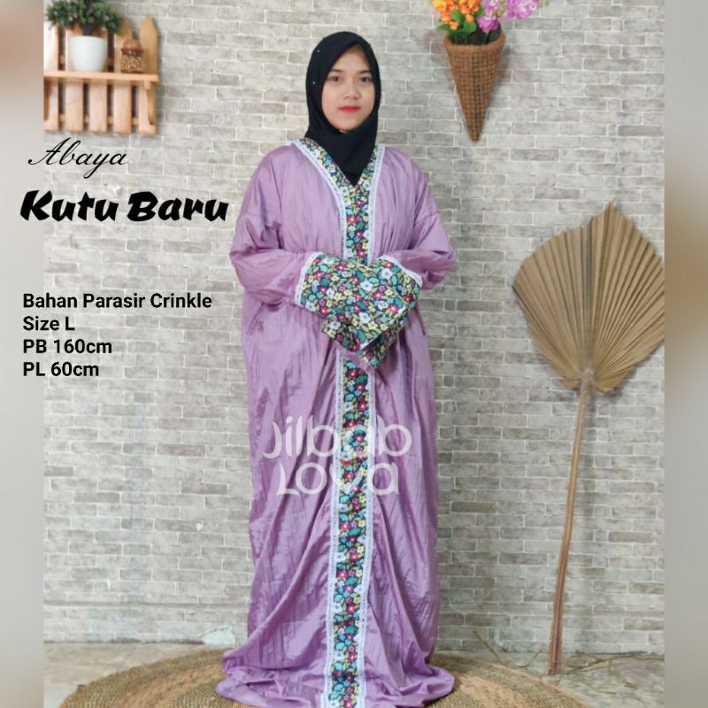 Mukena Mukenah Telekung Rukuh Abaya Sholat Travelling Travel Parasut Kutu Baru Jokam Gading 354