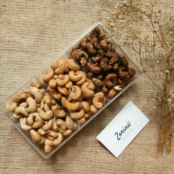 

Kacang Mete Mede Mix Parcel atau Hampers 3 Varian Asli Wonogiri