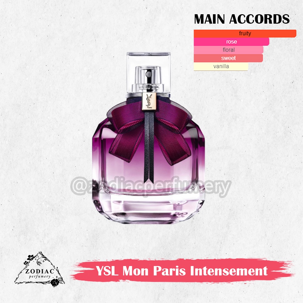Ysl Mon Paris Intensement Eau De Parfum Intense [100% Original]