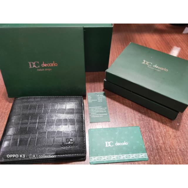 DECARLO Dompet pria