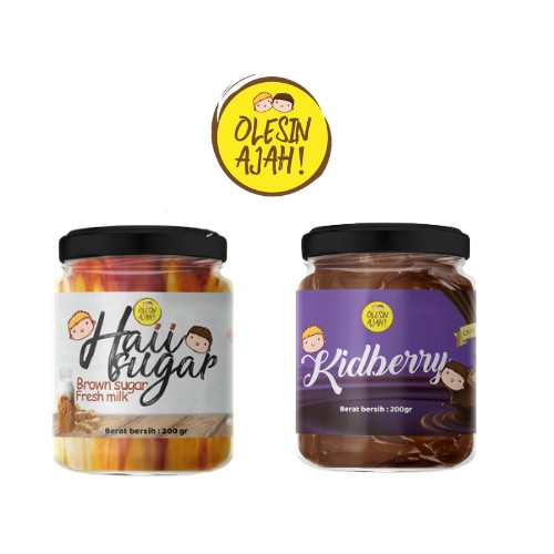 

Promo OlesinAjah Selai Hii Brown Sugar 200Gr + Kidberry 200Gr