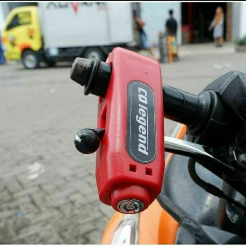Caps-Lock Kunci Rem Tangan Motor / Gembok Motor Anti Maling
