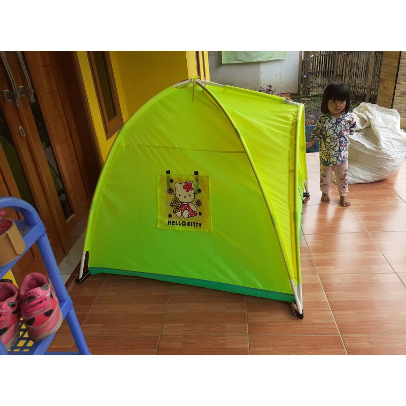 Tenda Anak | Tenda Mainan anak | Tenda karakter full Hijau ukuran 100 cm ,120 cm, 140 cm