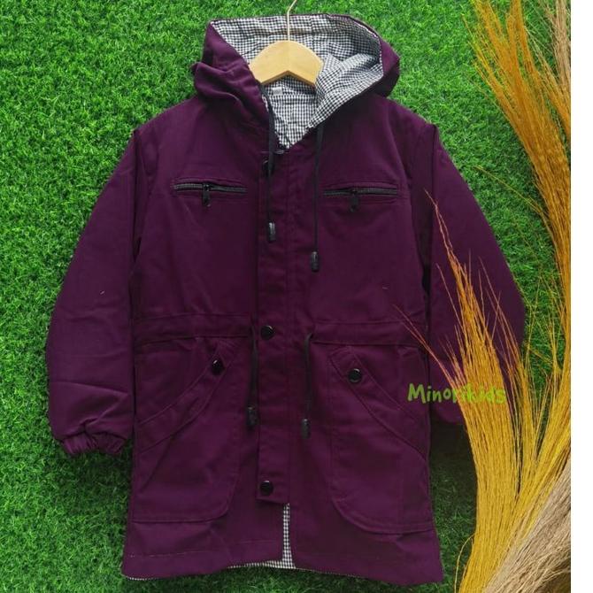 [PDP. 654715] jaket parka anak cewe