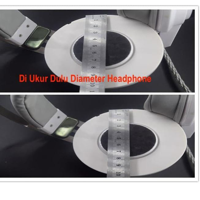 

D8O7 Leather Ear Foam Pad Rement Headphone Cushion 50 55 60 65 70 75 80 90 105mm DOI