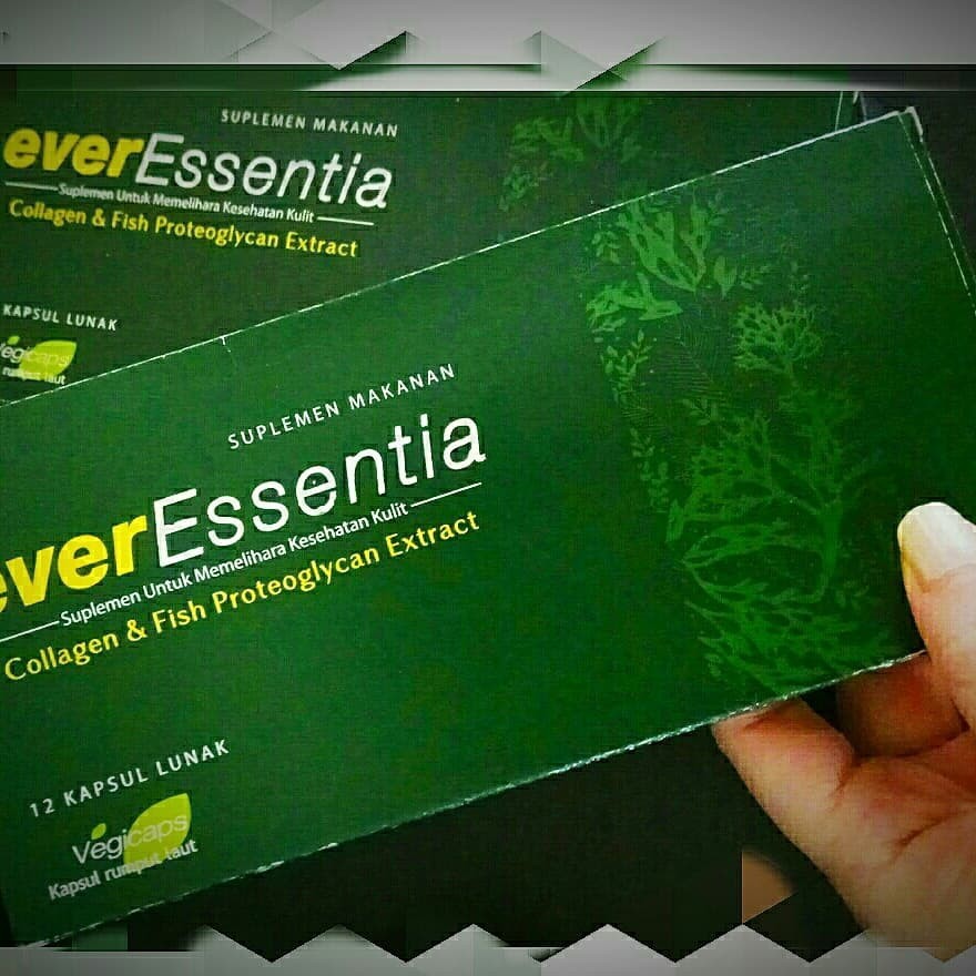 everEssentia box isi 12 kapsul lunak
