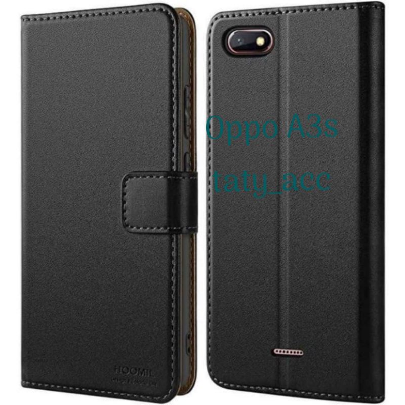 CASE DOMPET FLIP OPPO A3S