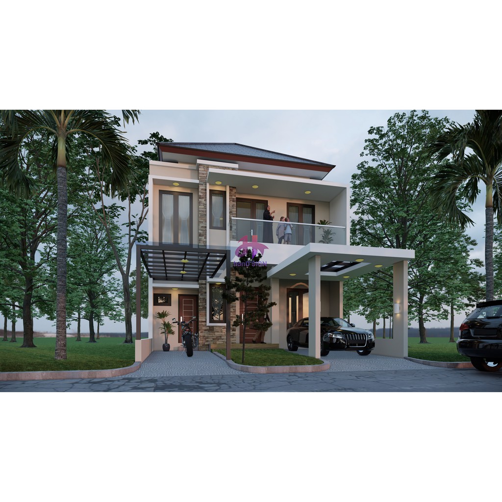 JASA DESAIN RUMAH | RUMAH MINIMALIS MODERN