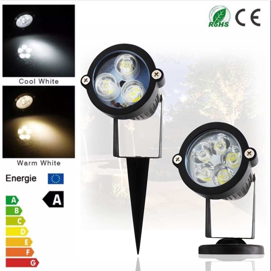 Lampu Sorot Led / Lampu Sorot Taman Led Tancap 3W 5W Outdoor