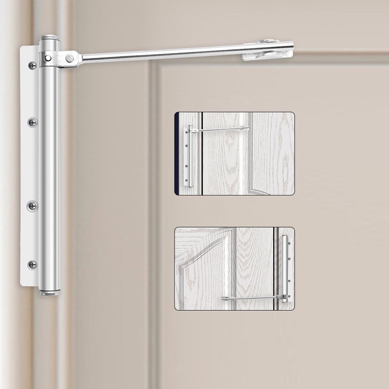 Door Closer Penutup Pintu Otomati Kecil Hidden Stainless Steel Penutup Pintu Hotel