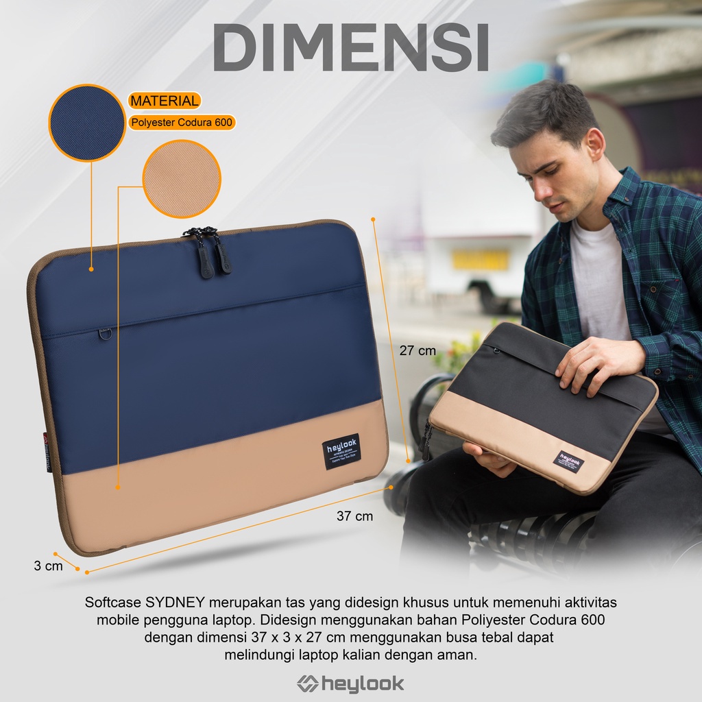 TAS LAPTOP SOFT CASE LAPTOP COVER PELINDUNG LAPTOP WATERPROOF UKURAN 13 DAN 14 INCH UNTUK LAPTOP ASUS LENOVO ACER MACBOOK AIR PRO POLOS PREMIUM