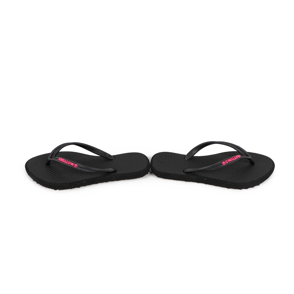 Sandal Swallow Premium SlimFeet Wanita Hitam