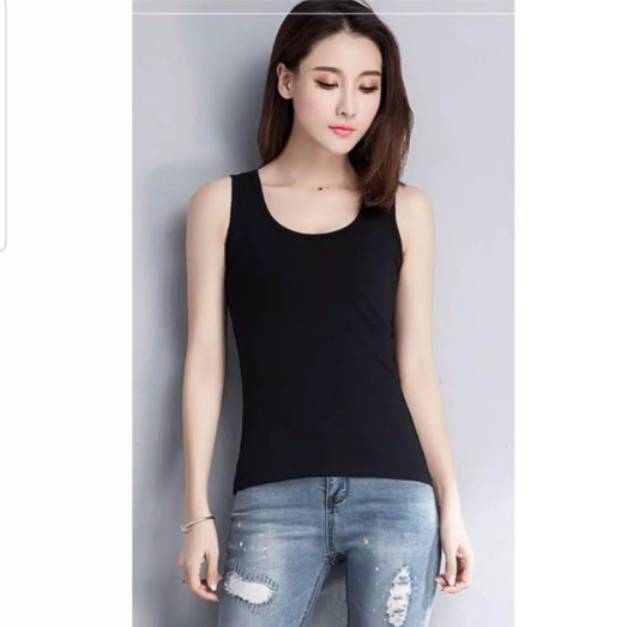 BH 190  Meygrosir bahan spandek tanktop  bis all size Abg dewasa