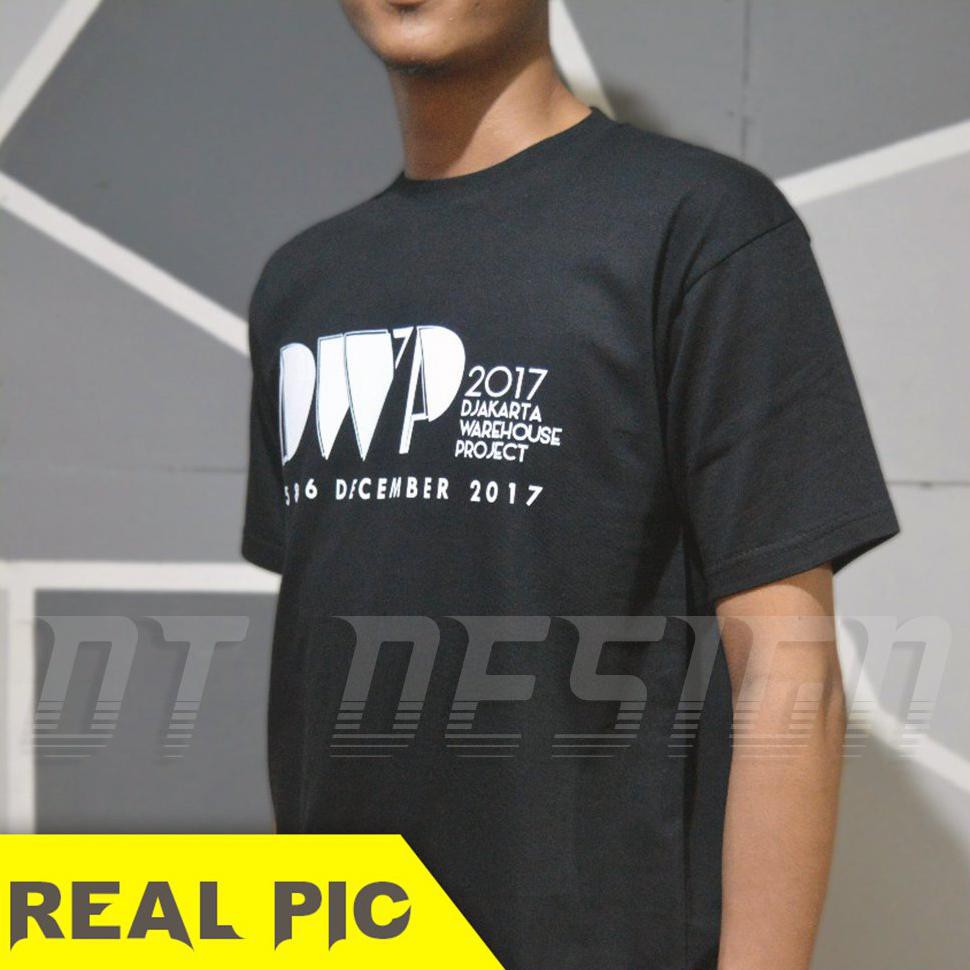 Kaos Dwp 2017 Hitam Distro Djakarta Warehouse Project  Dj Edm Rave Party Uliandrashop