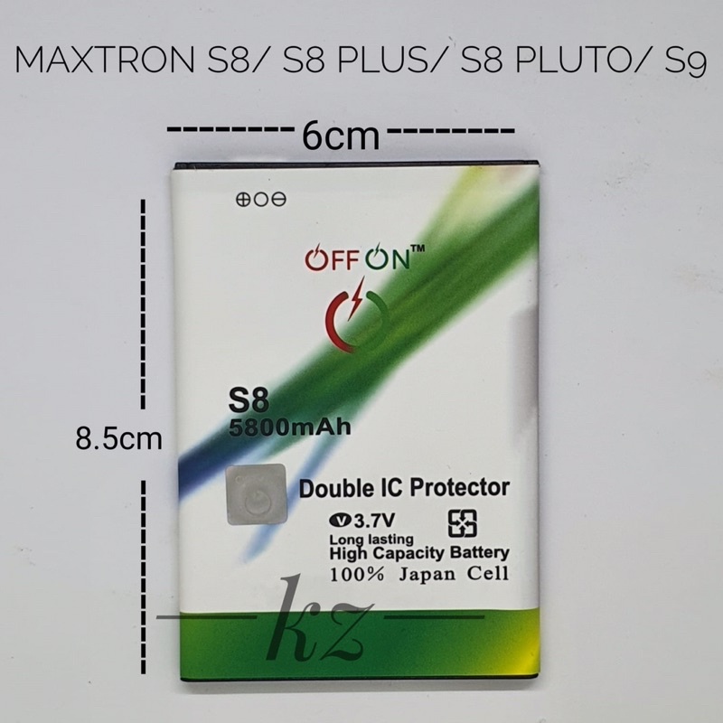 Baterai Batre Batere Double Power Hp Maxtron S8 Plus S8 Pluto S8+ S9 S8 2020