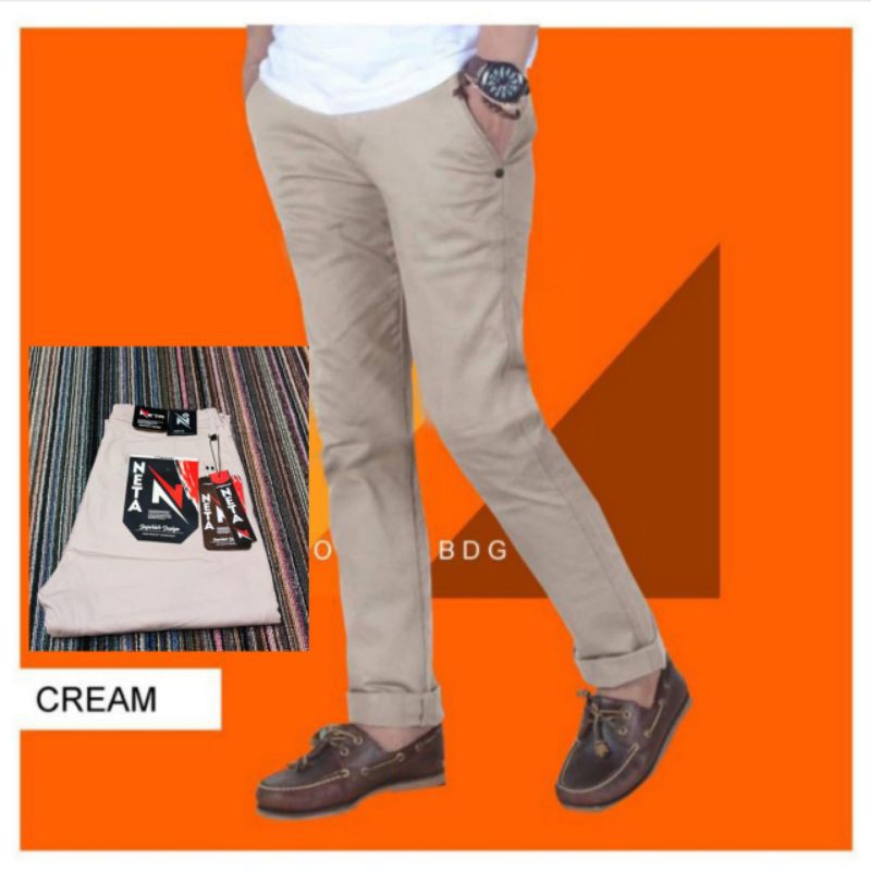 CELANA CHINO PRIA ORIGINAL (SLIM FIT/STANDAR)