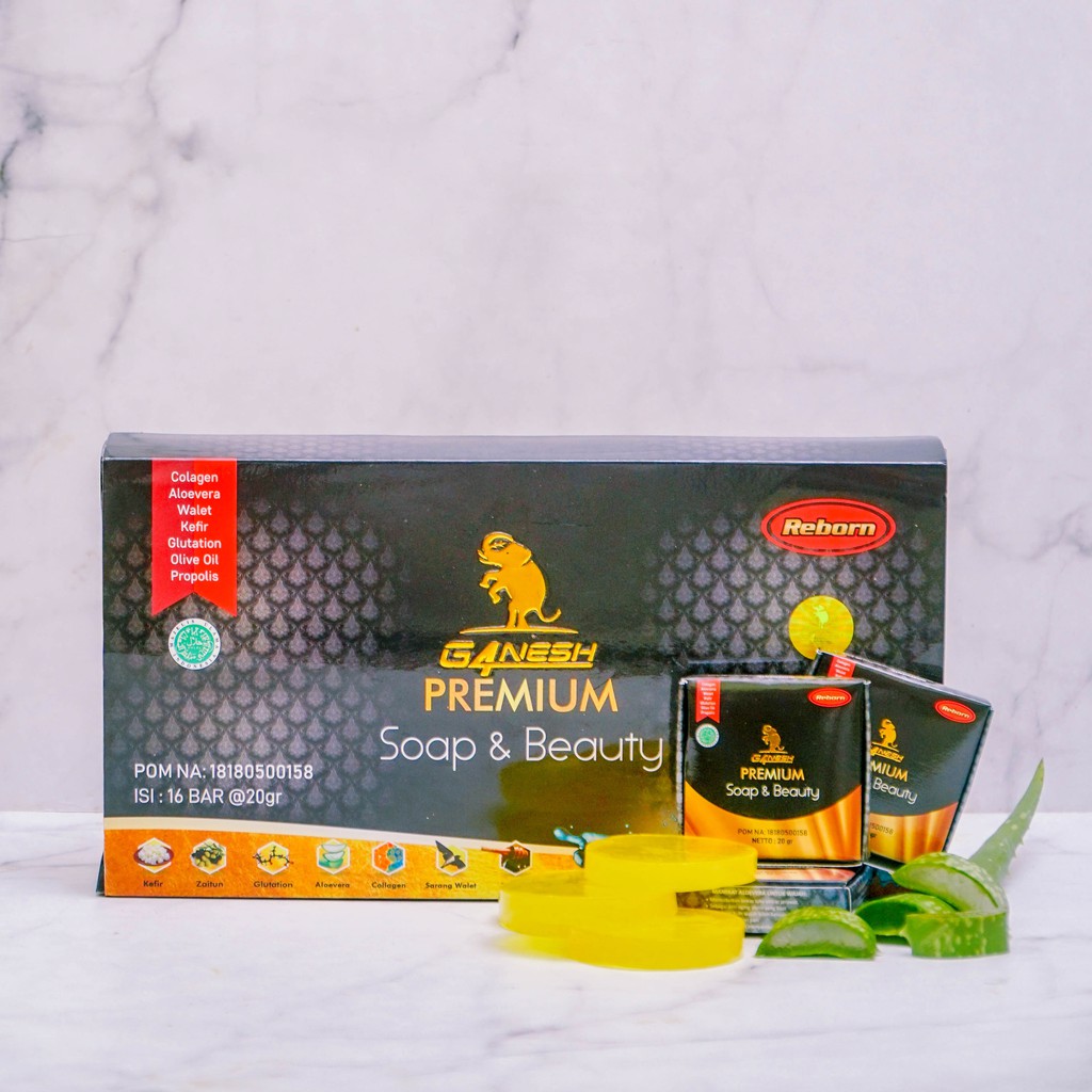 PAKET SABUN G4NESH/GANESH PREMIUM SOAP & BEAUTY ISI 3